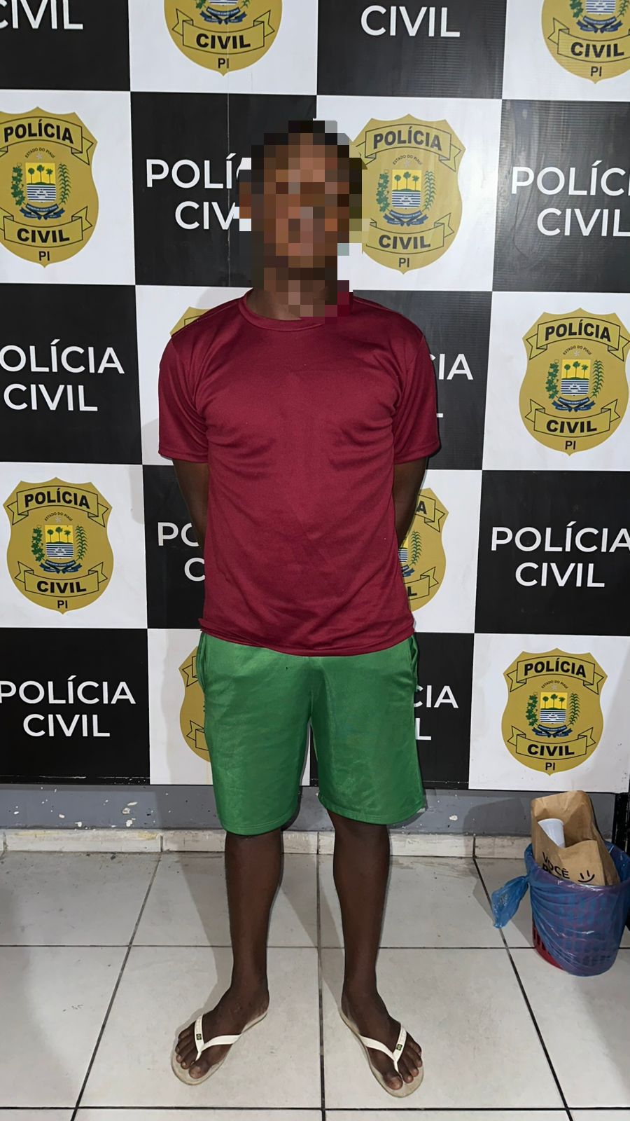 Homem é preso suspeito de homicídio durante operação no Centro de Teresina