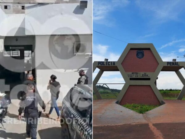 Mulher é presa após levar drogas para marido preso de penitenciária de Altos