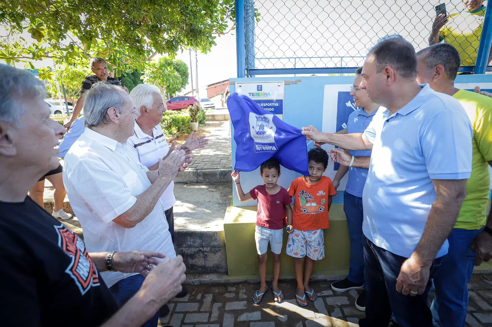 Primeira quadra de Futsal X3 do Brasil é inaugurada no bairro Bela Vista em Teresina