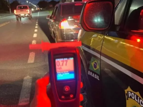 Dois homens são presos após serem flagrados trafegando alcoolizados em Parnaíba